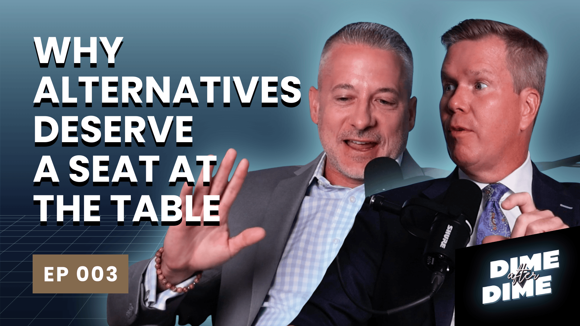Why Alternatives Deserve a Seat at the Table 